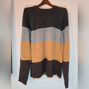 Timberland Men's Crewneck Sweater - Brown, Gray, and Tan